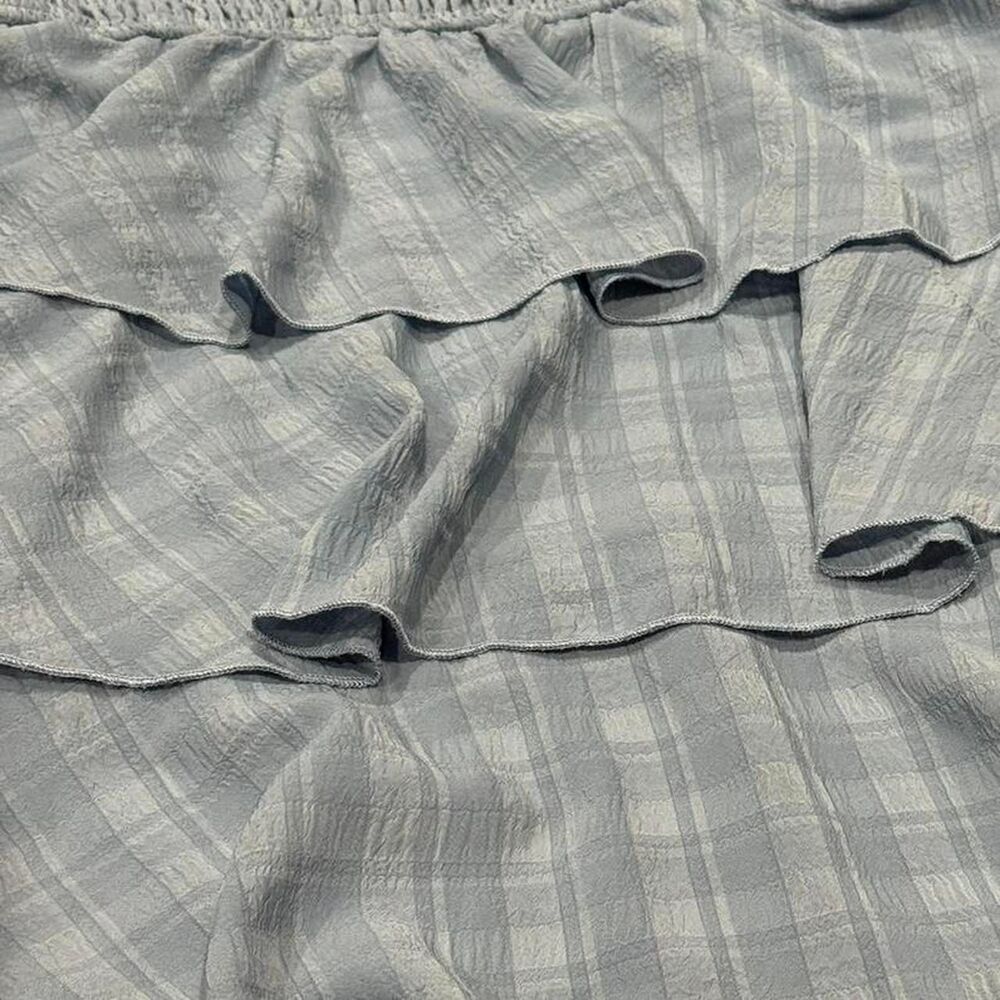 Blue Ruffle Dress - Picture 5 of 7